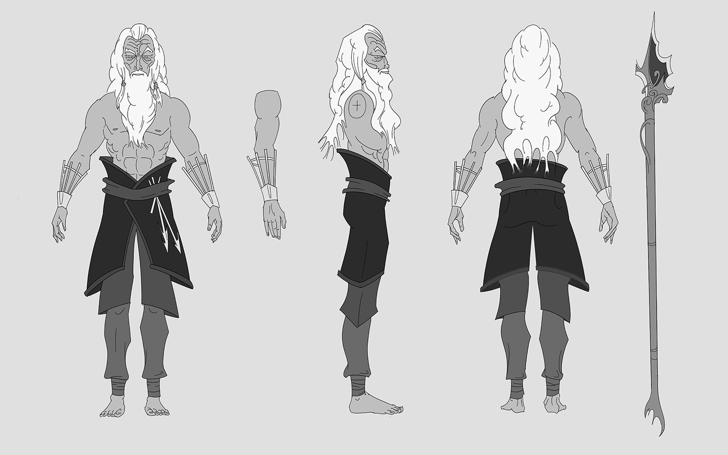 Character turnaround sheet