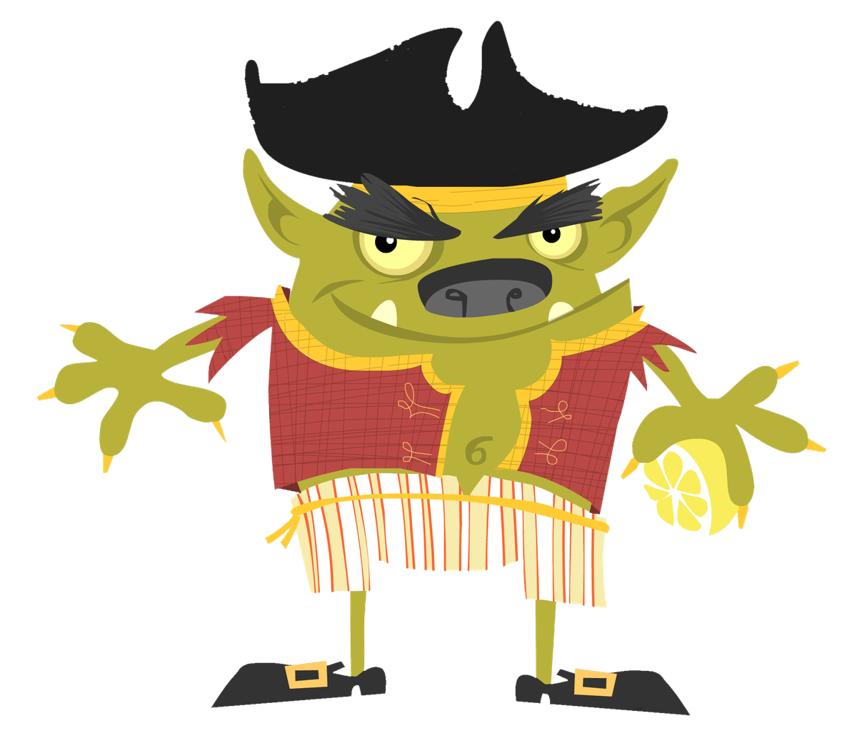 Hand-drawn character illustration