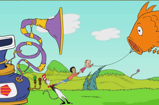 Cat in the Hat game scene