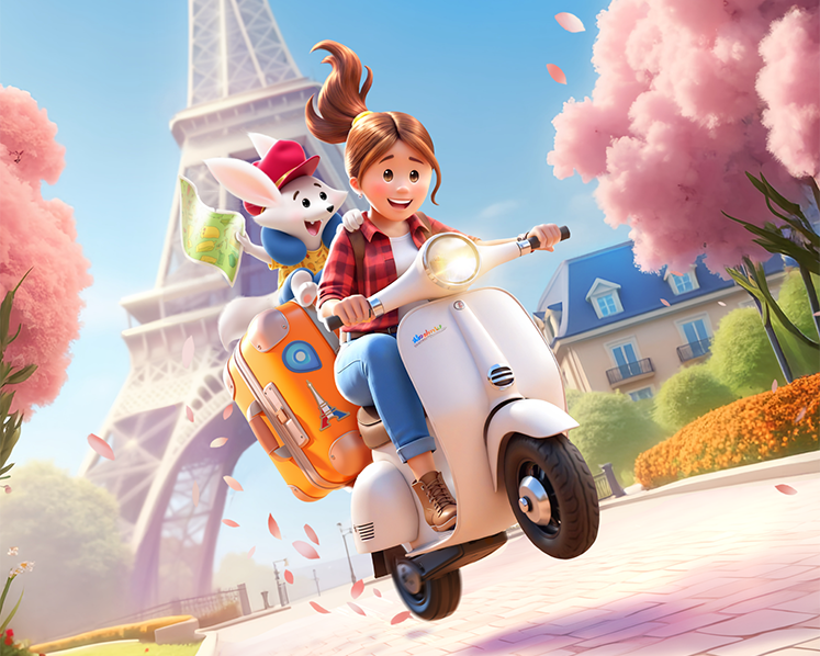Travel Crush Paris scene