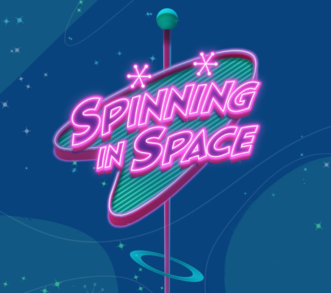 Spinning in Space title