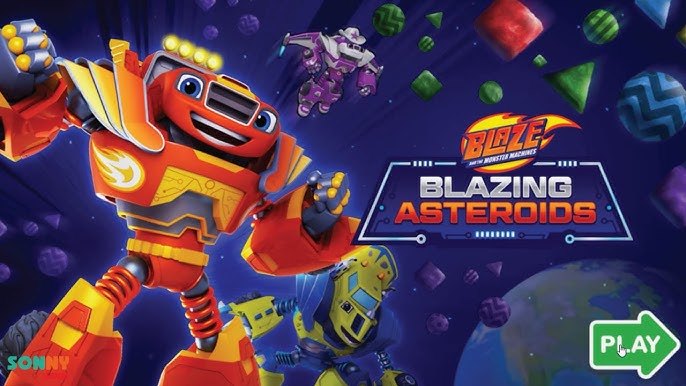 Blazing Asteroids game