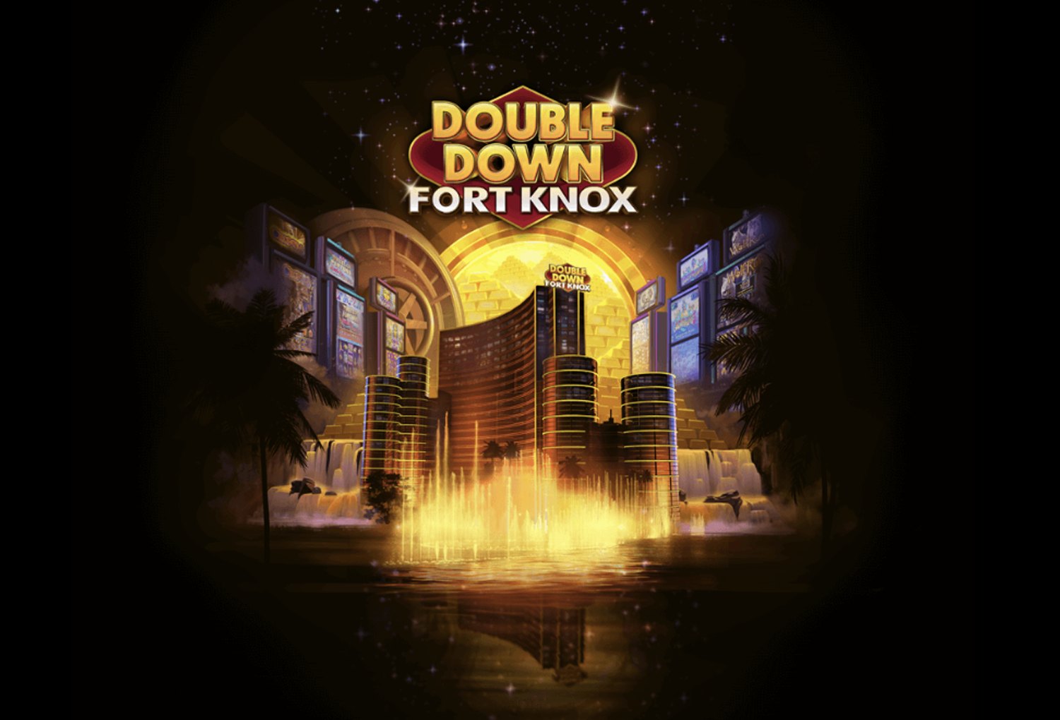 DoubleDown Fort Knox hero art
