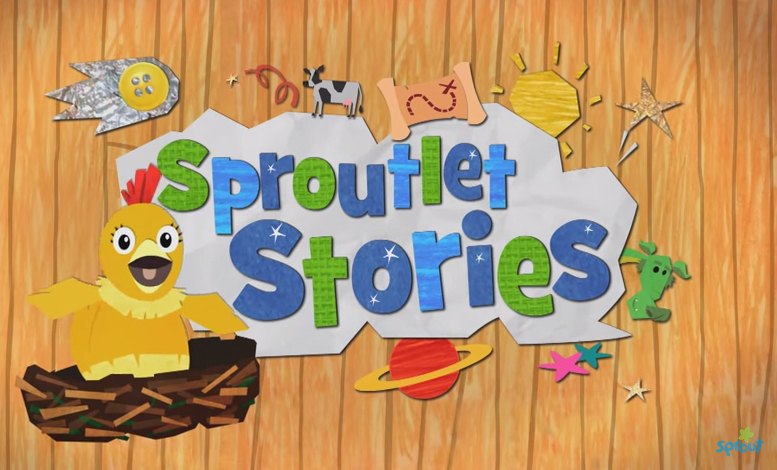 Sproutlet Stories cut-paper art