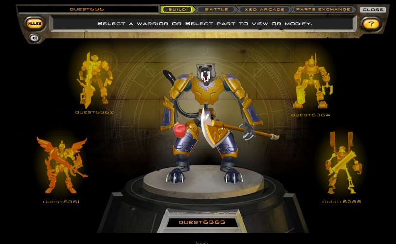 UI screen sample